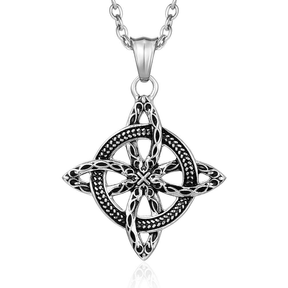 Ожерелье из титановой стали Niche Personality Nordic Traditional Accessories