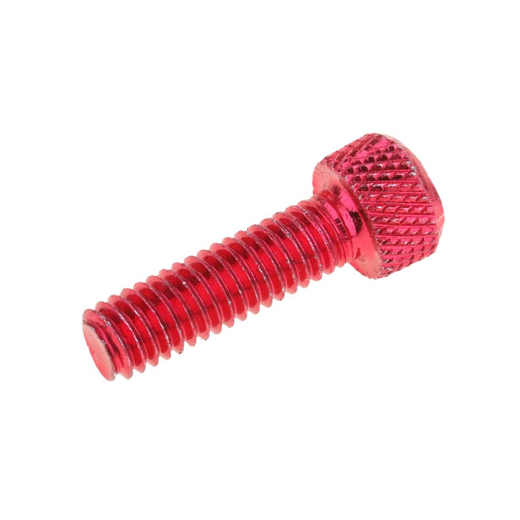10pcs Red M6*20mm Aluminum Hex Socket Cap Head Screws Repair Tool M8 Socket Cap Screw Titanium Ti Bolt