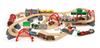 BRIO WORLD Rail & Road Deluxe Set Ages 3+ (Train Toy Wooden Rail) 33052