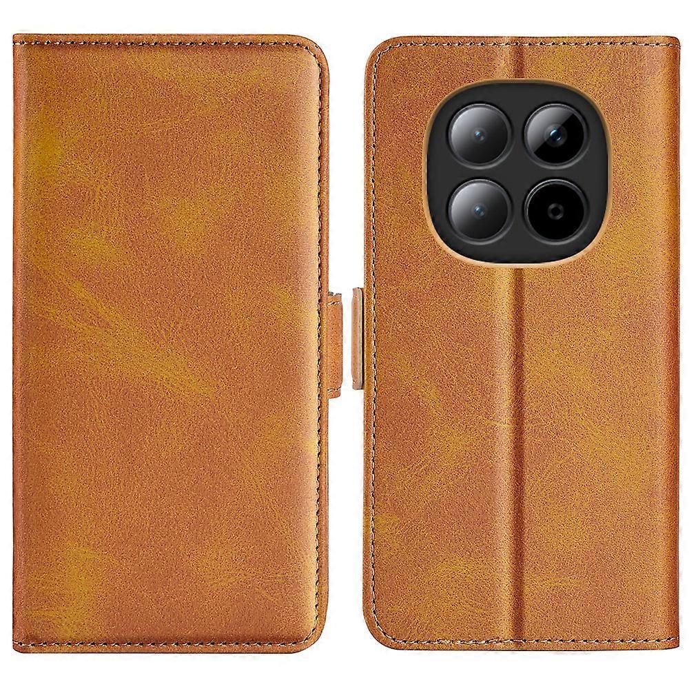 For Xiaomi Poco M8 5G Redmi Note 15 5G (Global) Case Calf Texture Leather Wallet Phone Cover