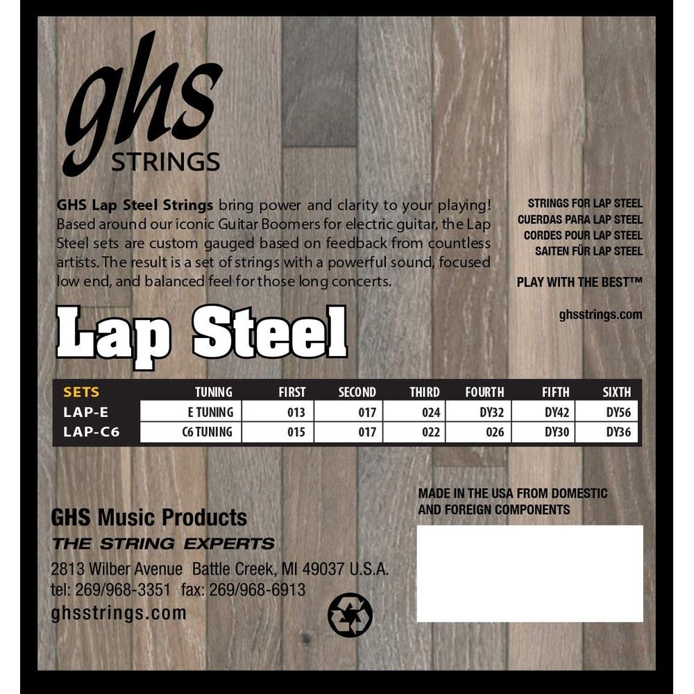 GHS Strings Lap Steel Strings 3-Set E Tuning LAP-E-3 SET