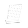 Акриловый держатель для сережек, стойка для хранения гвоздиков, 72 отверстия