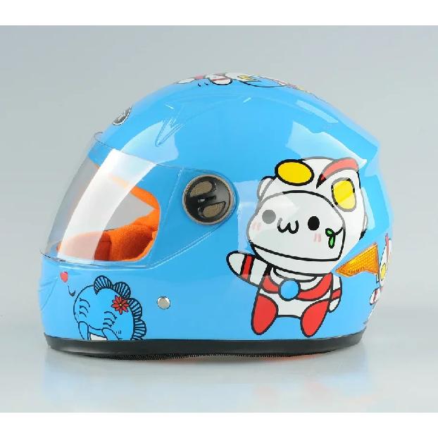 Children Helmet Motorcycle Helmets Scooter Helmet Sunshade Sun Protection Crash Helmet Boy and Girl Kid Lovely 42-52CM