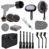 New model car-specific car washing tools: cleaning brush set, interior cleaning tools brush, electric drill brush