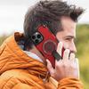 Shockproof Kickstand Metallic Shaft MagSafe Phone Case