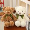 Soft And Cuddly Plush Teddy Bear Doll With Ribbon Ideal For Birthday Gifts For Girls