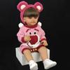 55 см кукла bebe reborn toddler мягкие силиконовые куклы reborn baby с мягким телом реалистичные рождественские сюрпризы для девочек подарки кукла