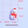 15 Стилей Мини Рождественские DIY Смоляные Аксессуары: Забавный ручной чехол для телефона из кремового клея, головные уборы и заколки для волос