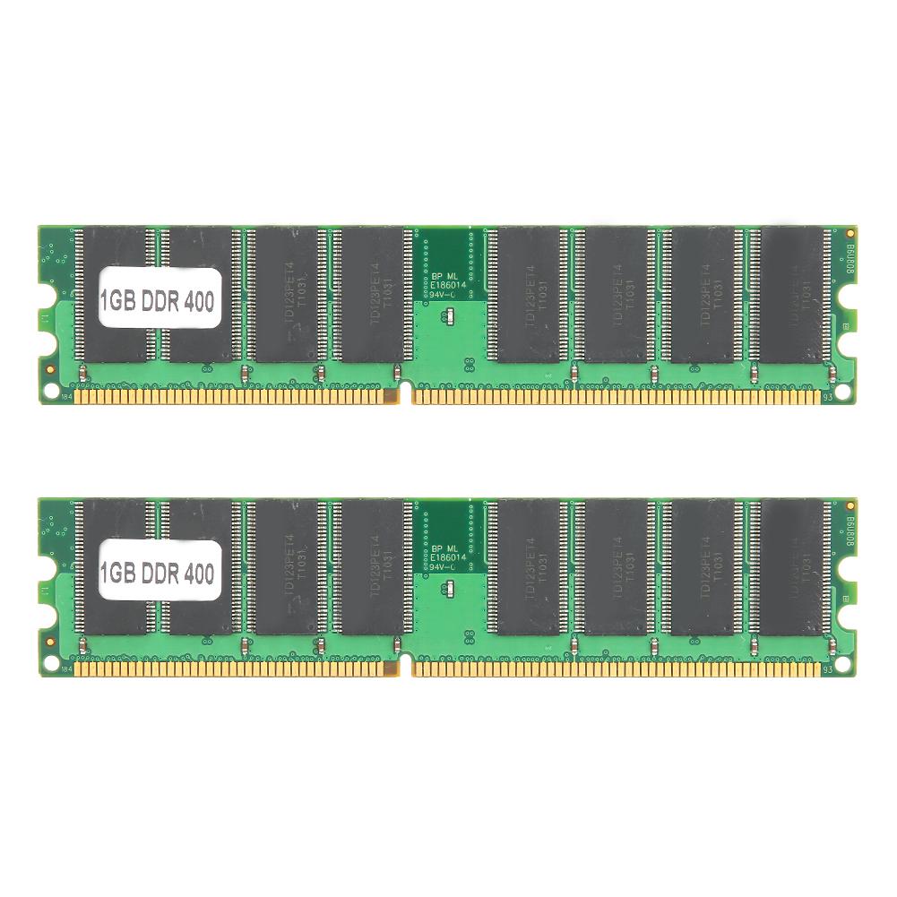 2Pc модуль памяти настольный компьютер для AMD двухсторонний 16Grain DDR 1GB 400Mhz PC3200