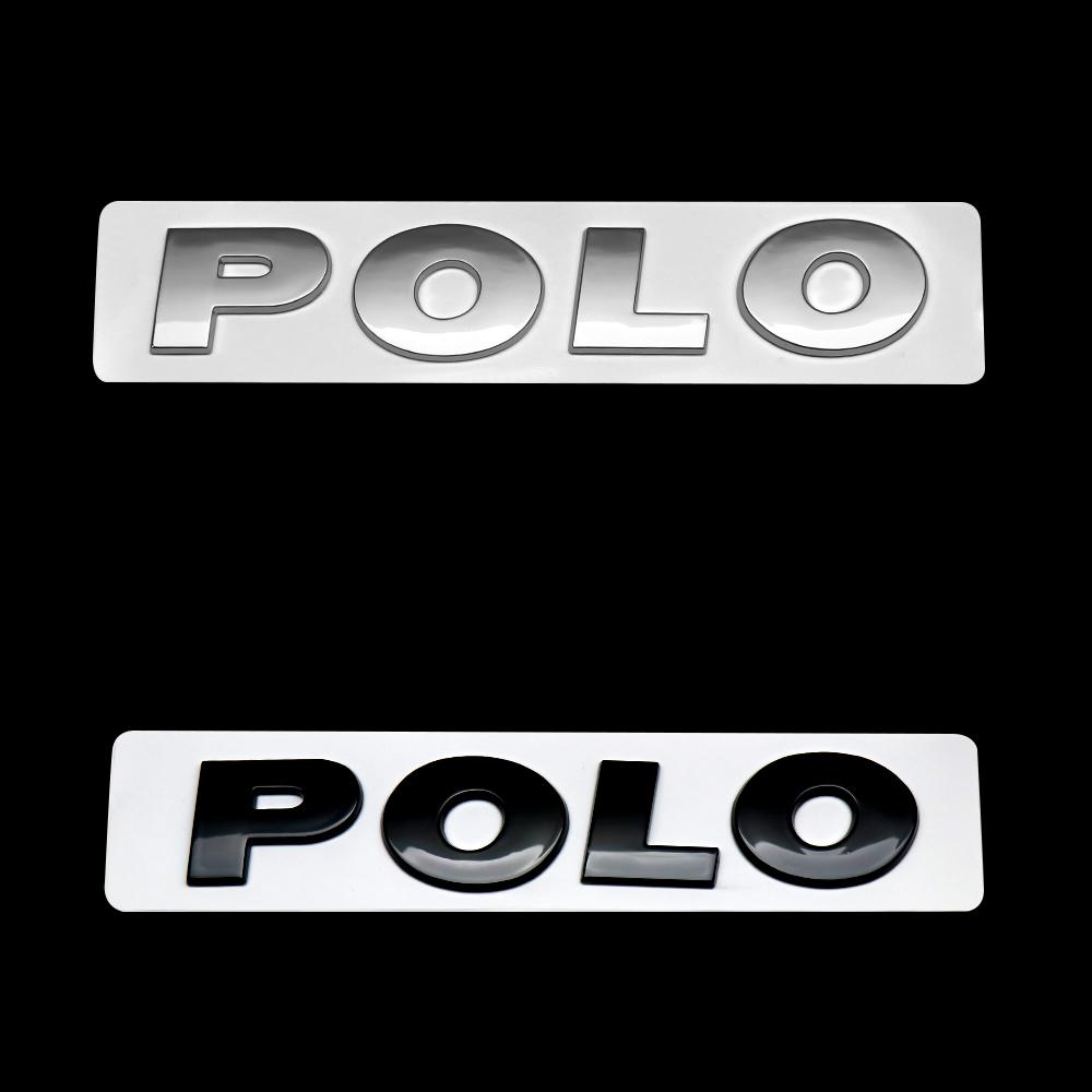 SVLHP1 For Volkswagen VW GTI Golf8 Polo Passat CC Tiguan R32 RLine Bora CC Caddy Touareg 3D ABS Car Trunk Logo Sticker Auto Accessories