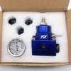 BAOLUN  AN8  Pressure Fuel Regulator With  Boost - 8AN 8/8/6 EFI Fuel Pressure Regulator With Gauge
