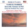 CD SAMUEL BARBER, MARIN ALSOP, ROYAL S - Knoxville: Summer of 1915 8559134 Naxos 2004 Europe Classical Used
