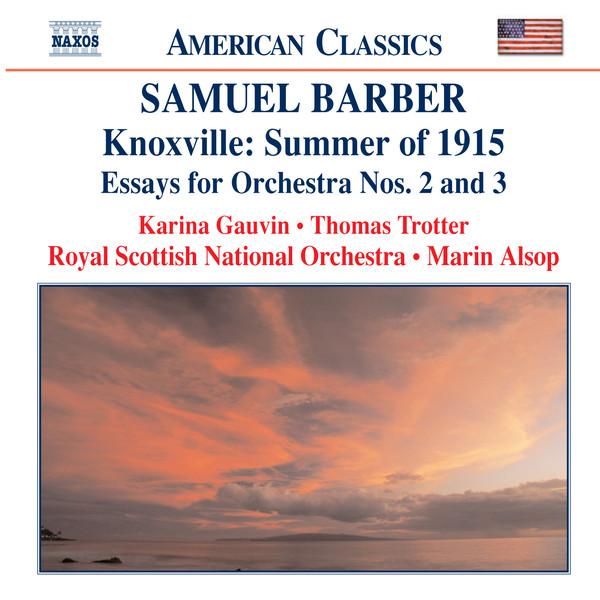 CD СЭМЮЭЛ БАРБЕР, МАРИН ОЛСОП, КОРОЛЕВСКИЙ С - Ноксвилл: Лето 1915 8559134 Naxos 2004 Европа Классика Б/У