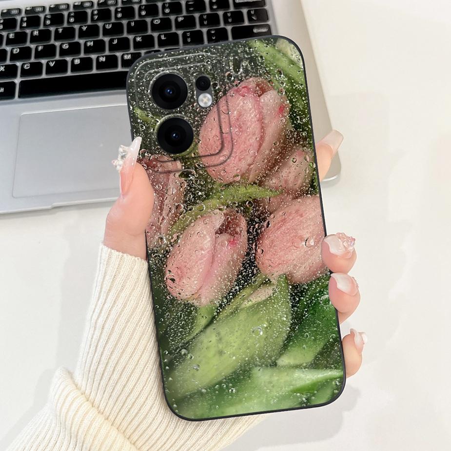 Чехол для Oppo Reno 13F 5G Reno13 FS CPH2699 Милый Кот Клетка Чехол Мягкий ТПУ Чехлы для Телефона Для Oppo Reno13 F 4G Reno13F Fundas