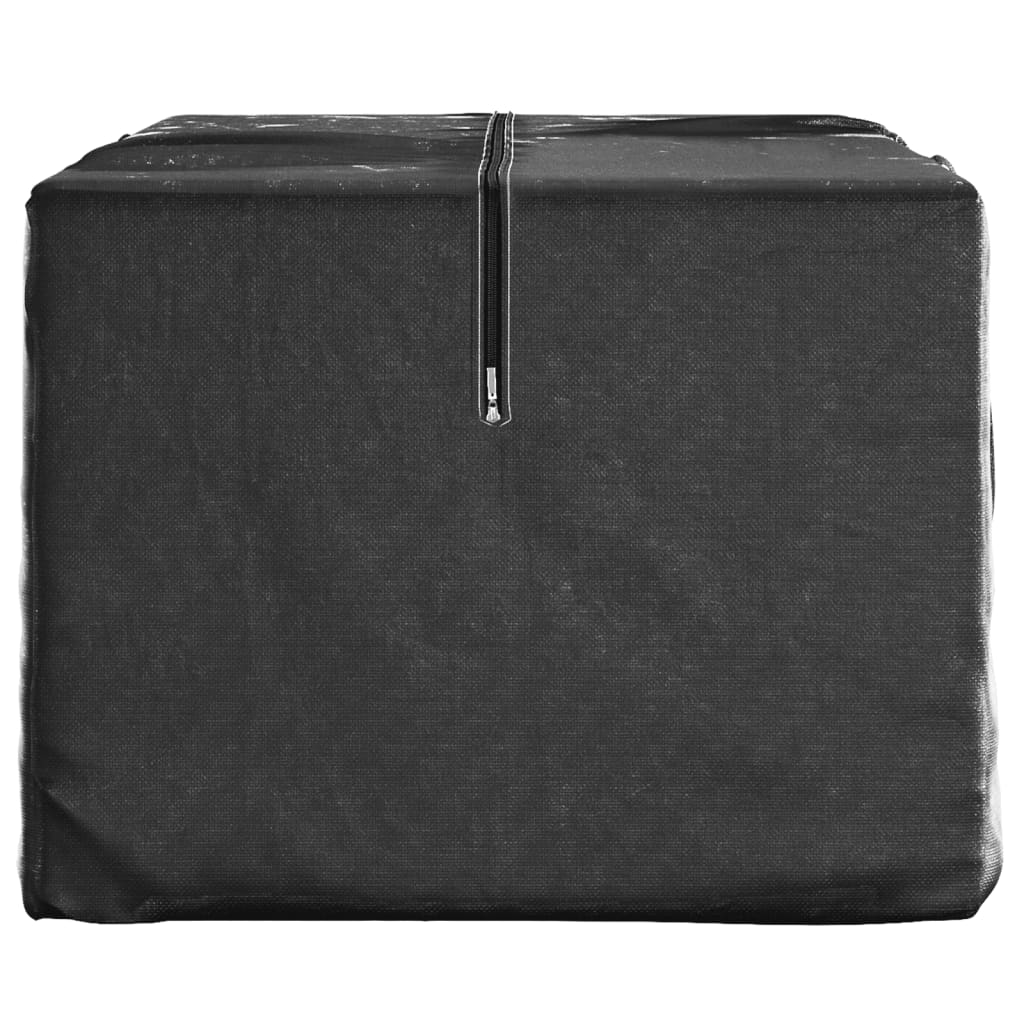 Christmas Tree Storage Bag Black 150 x 75 x 75 cm Polyethylene