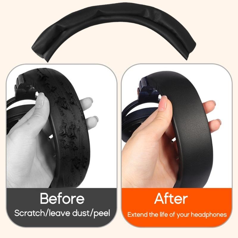 Protective Headband Cover Sleeves for ATH-M50X M30X-M40X M20X-SX1 Headset Safe and Comfortable Headbeam Sleeves