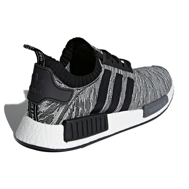 Adidas Originals NMD_R1 Primeknit 'Black Glitch' CQ2444