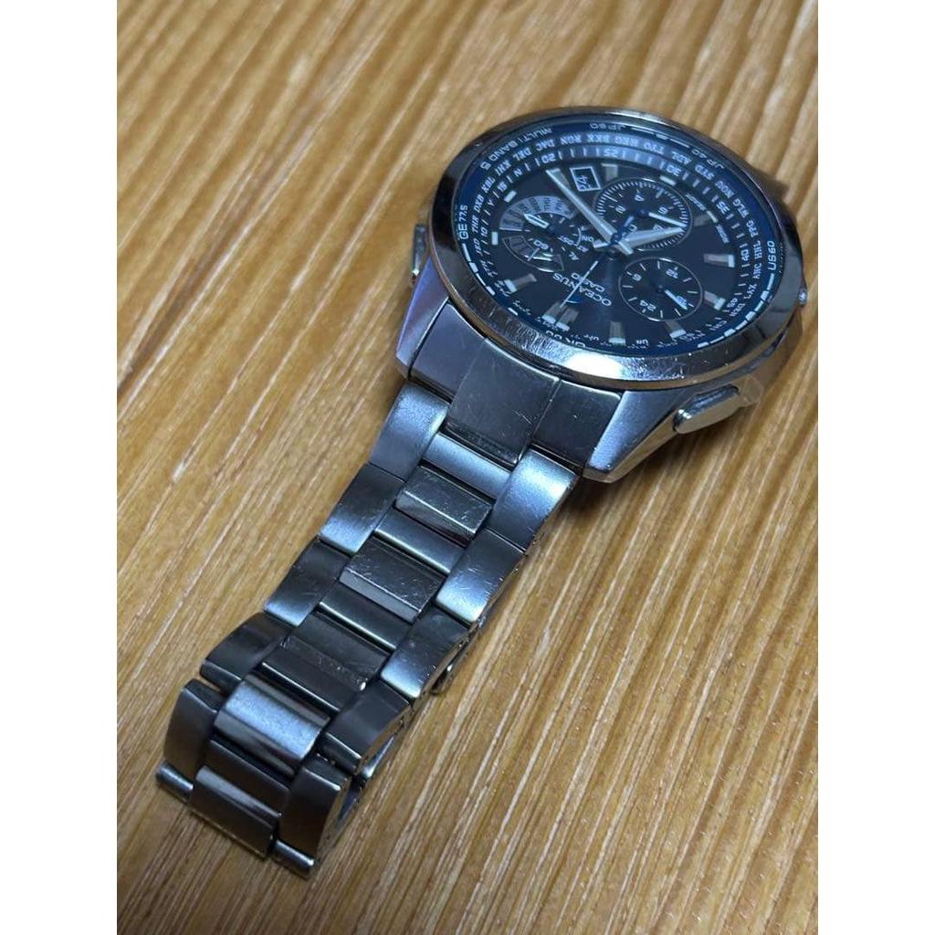 Б/у Мужские радиоуправляемые часы Casio Oceanus на солнечной батарее OCW-M700