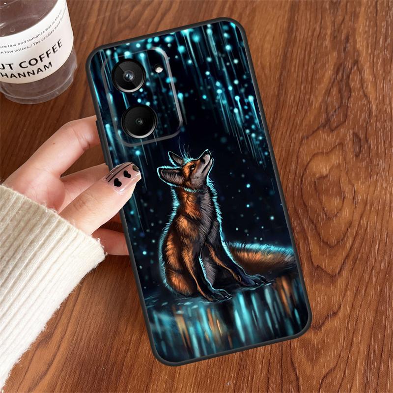 Anime Funny Fox For Realme 15 Pro GT7 GT6 10 11 12 13 14 Pro Plus C75 C71 C65 C63 C61 C53 C67 C35 C55 Case