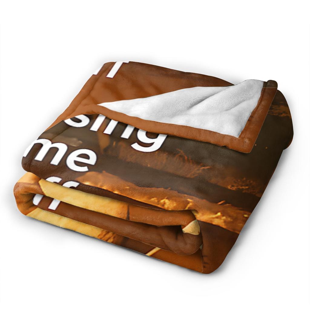 Marcus The Worm Robert Meme Blanket Picnic Flannel Throw Blanket For Couch Chair Sofa Bed Warm Soft Customized Quality Bedspread