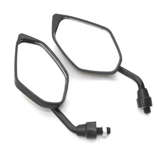 1 пара боковых зеркал заднего вида для мотоцикла 10 мм для Suzuki H-onda Yamah Kawasaki