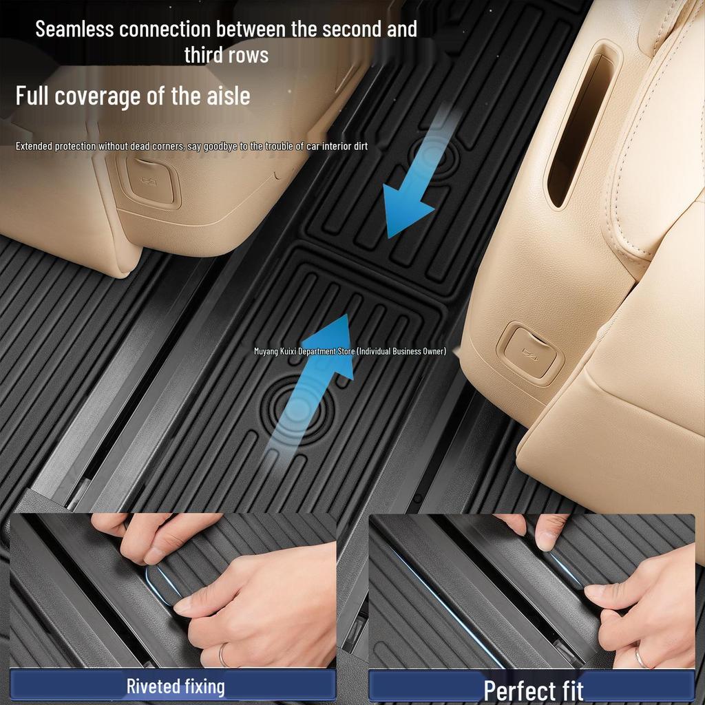 Подходящие ТПЭ коврики для Buick GL8: Полное покрытие для моделей Lu Zun, Business Class и PHEV