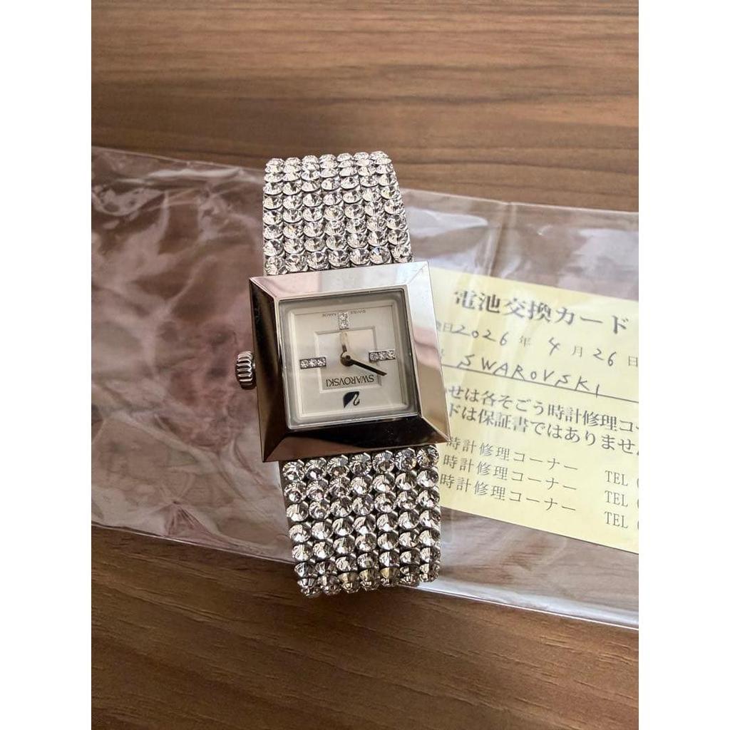 Б/у женские часы SWAROVSKI ELIS, батарея заменена, в комплекте коробка и гарантия