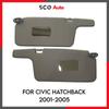 Fit for Honda Civic HB Sun Visor Set Left-Right Gray 2001-2002-2003-2004-2005