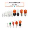 10pcs W2W T5 Led Car Gauge Light Halogen Lamp 12v 1.2w Auto Interior Instrument Lights Side Marker Light Glass Dashboard Bulb Dome Lights 6