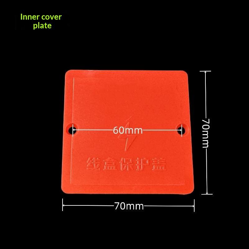 Pvc Electrical Junction Box Covers Sturdy Build Multiple Shapes For Home Renovation Electrical Projects