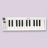 Портативная мини-MIDI-клавиатура 25 клавиш, удобная для начинающих, компьютерный музыкальный инструмент для