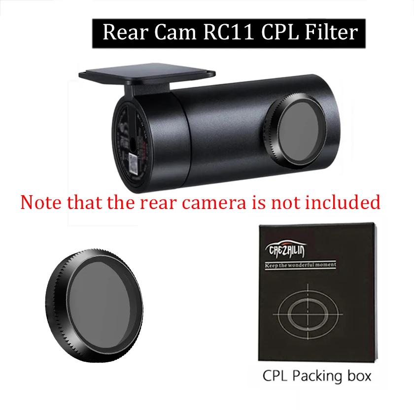 Для 70mai Dash Cam A200 CPL Filter задняя камера RC11 CPL Filter ДЛЯ 70mai A200 Крепление для 70mai A200 Статические наклейки