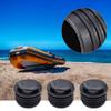 4pcs Black Rubber Kayak 3/4cm Bung Rubber Drain Holes Plugs Scupper Stopper Scupper Holes Plugs