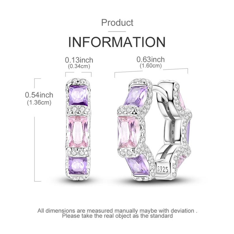 Оригинальные медные серьги-кисточки Женские циркониевые серьги-гвоздики Сверкающие серьги-кольца с паве Ювелирный подарок на годовщину