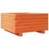 Plant Pot Wax Brown 50 x 50 x 26.5 cm Solid Pine Wood