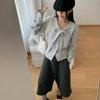 Simple Temperament Bow-tie Long-sleeved Knitted Cardigan Women's Casual Versatile Long-sleeved Jacket