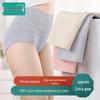 Bingxue Mumu Women's High-Waist Pure Cotton Antibacterial Tummy Control Briefs