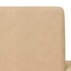 Kids  Sofa Bed in Cream Soft Plush Fabric