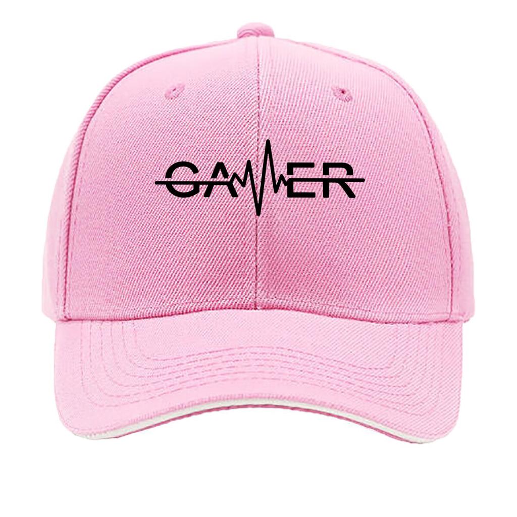 One Top Unisexs and Womens Same Style GAMER Letter Print SpringSummer Sunshade Net Hat Fashion Adjus Sandwich Baseball Cap
