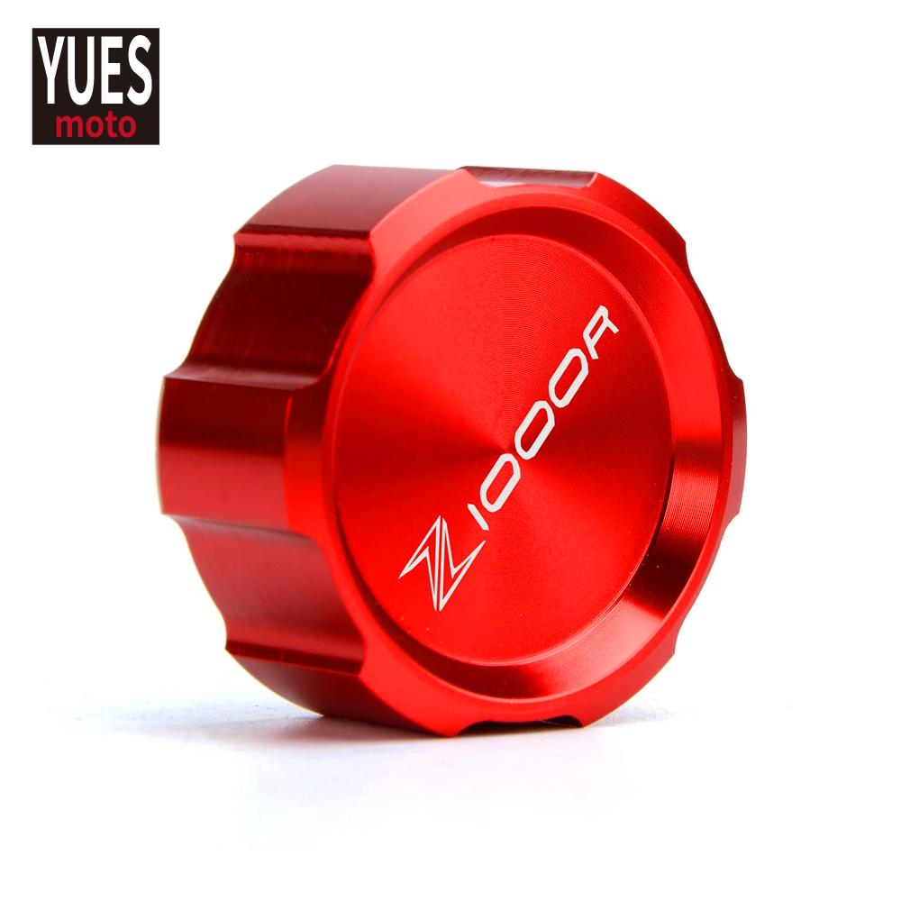 Аксессуары для мотоциклов, алюминиевая передняя и задняя крышка главного бачка тормозной жидкости для KAWASAKI Z1000R Z1000