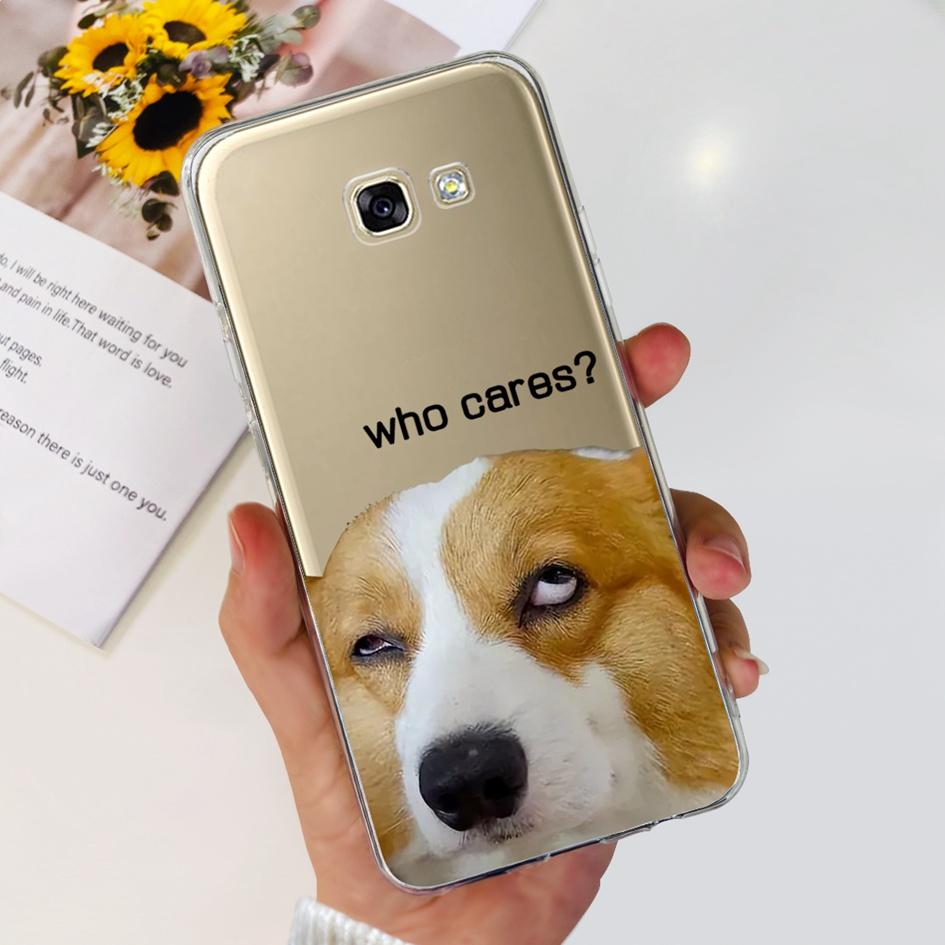 Чехол для Samsung Galaxy A5 2017 A520 A520F Популярный Цветок Прозрачный Силиконовый Мягкий Чехол Для Samsung A 5 2016 A510 A510F Бампер