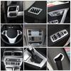 Для BMW X3 E83 2006-2010 Автомобильный интерьер ABS хром Накладка на рамку переключения передач Отделка Декоративная наклейка Защитные аксессуары для центральной консоли