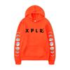 Letter Xplr Print Loose Casual Men'S Sweater Pullover Women'S Hoodie Couple Clothes Hoodie