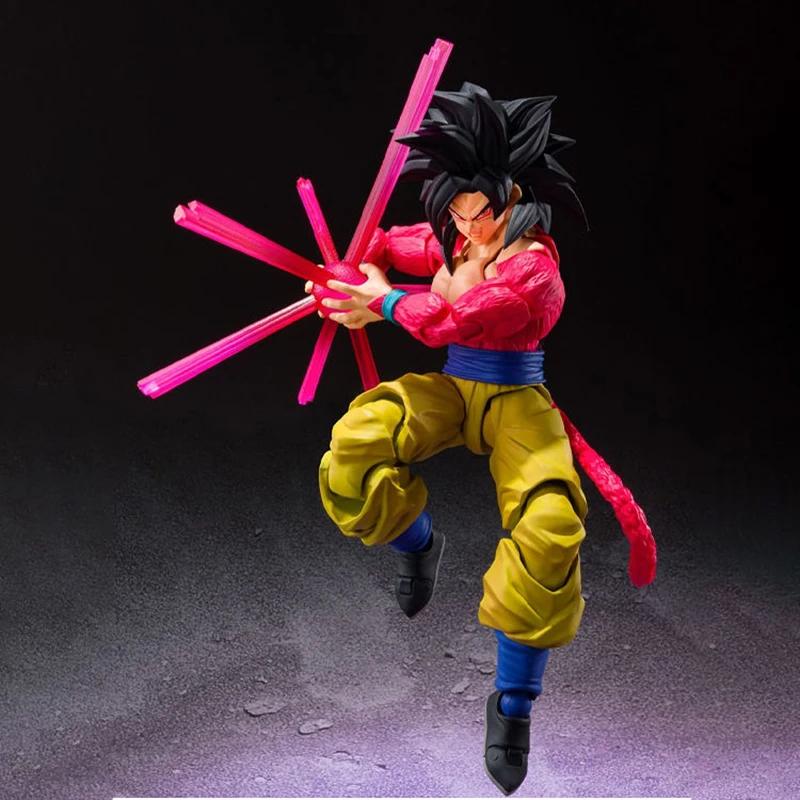 Фигурки SHF Dragon Ball GT Супер Сайян 4 Веджета Сон Гоку Фигурка Действия ПВХ Подвижная Коллекционная 16см Аниме Гоку Гогета Модель Игрушки