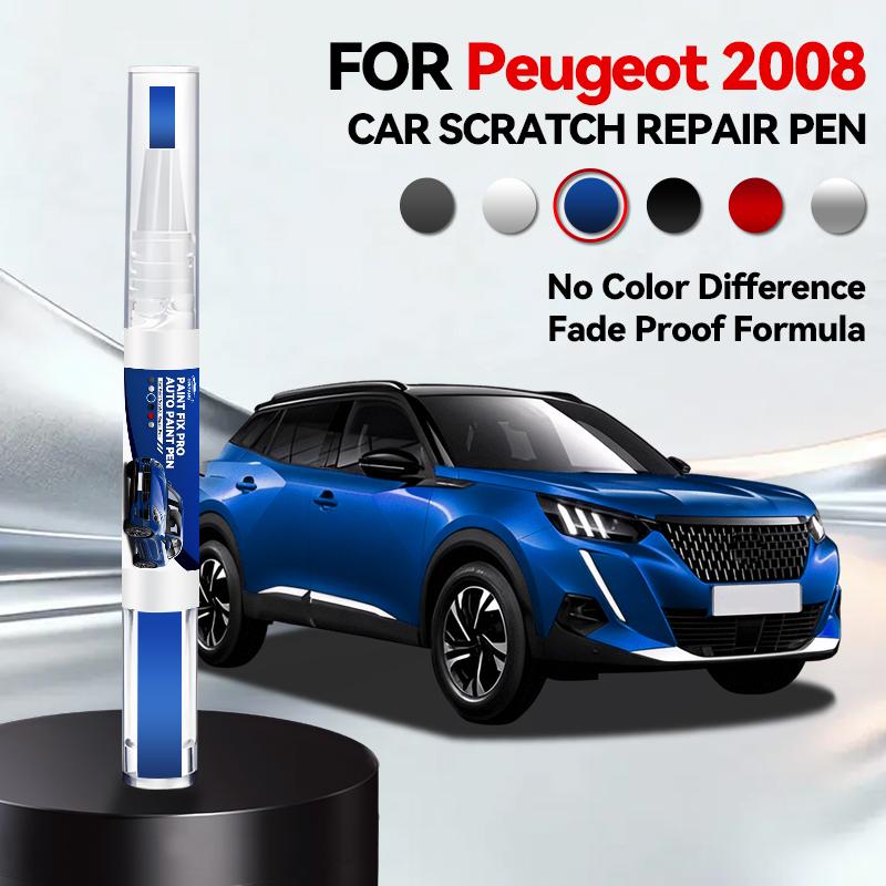 Для Peugeot 2008 2013-2025 P21 P54 Ремонтная ручка для краски Подкраска Удаление царапин DIY Автоаксессуары Черный Белый Серый Синий Оранжевый