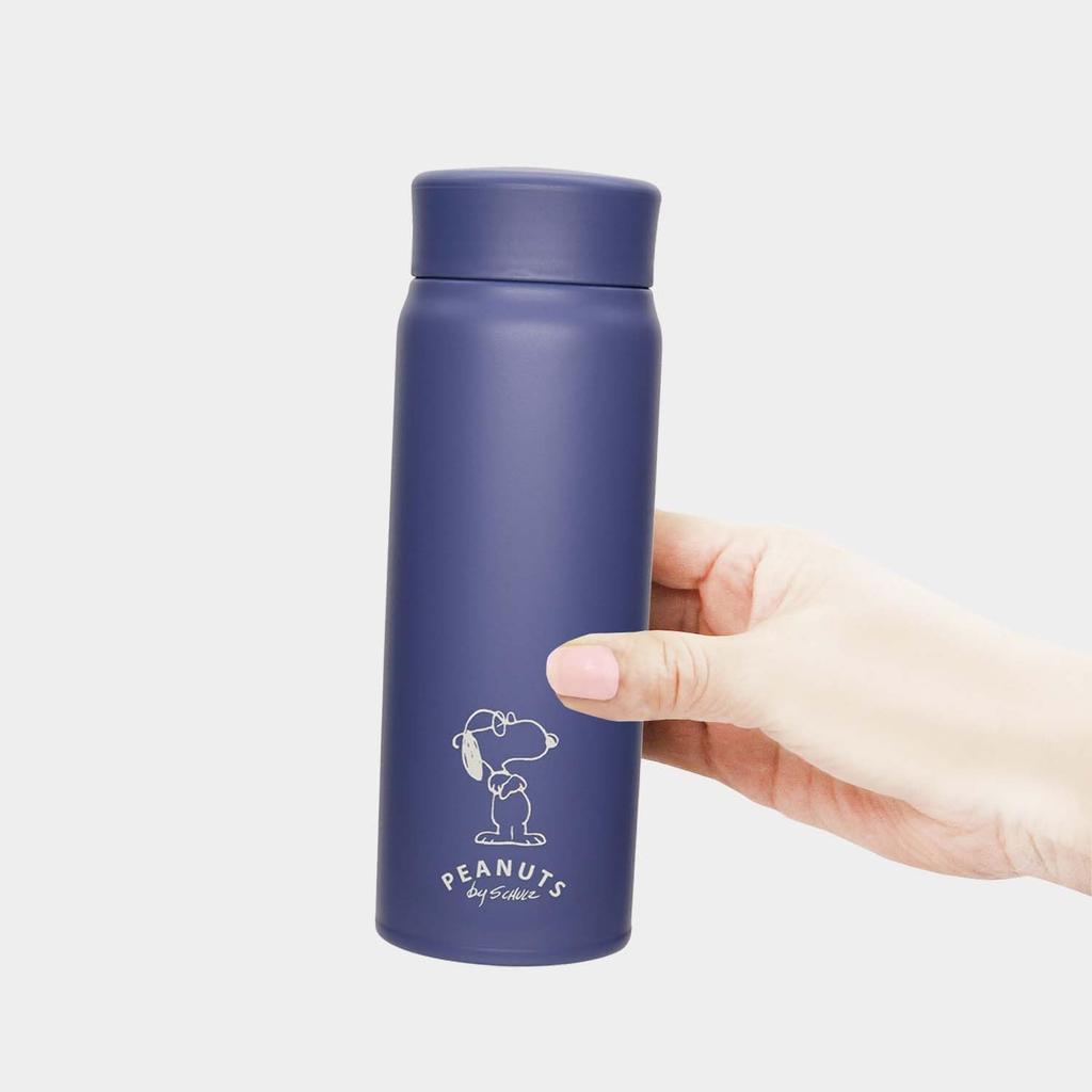 Бутылка из нержавеющей стали Onishi Ken Seihan PEANUTS NAVY Размер Примерно. 6.7 H19.4 PD-2912