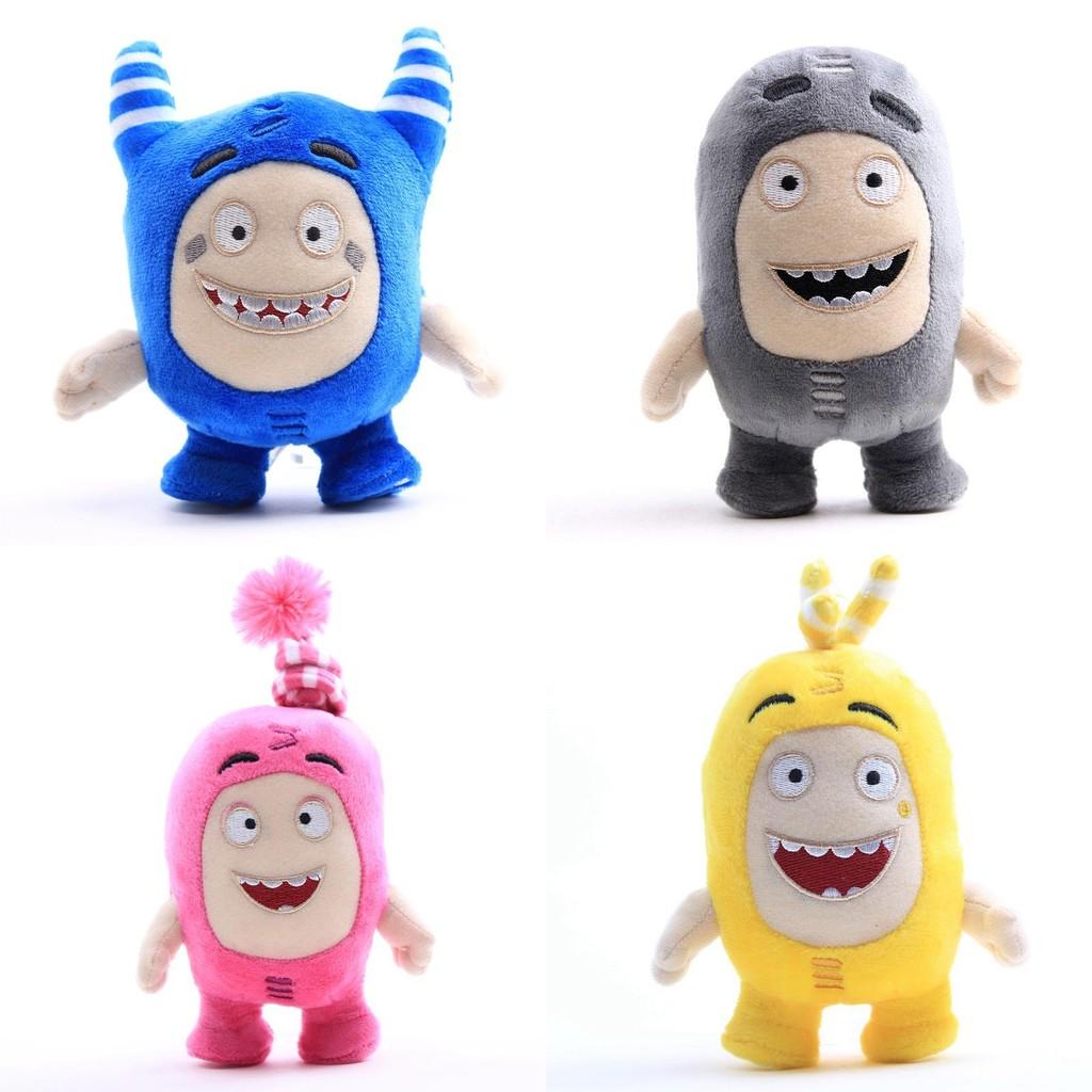 Oddbods 18cm Plush Soft Cuddly Toy Newt Bubbles Pogo Zee Jeff Fuse Slick Perfect For Collecting