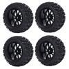 4 шт. 12 мм шестигранные колеса и шины для RC грузовика 1/10 для осевого для для Redcat для Hpi Y Shape Texture RC