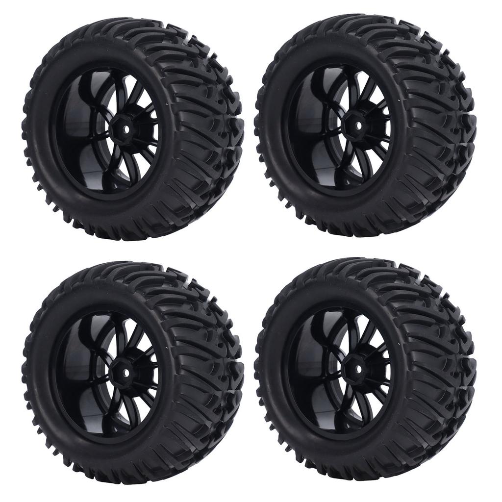 4 шт. 12 мм шестигранные колеса и шины для RC грузовика 1/10 для осевого для для Redcat для Hpi Y Shape Texture RC