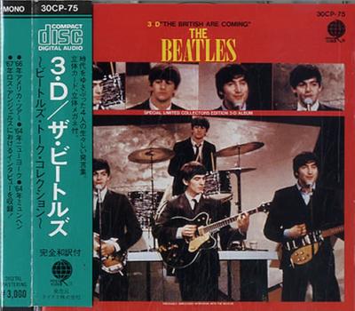 CD BEATLES  3D  30CP75 TEICHIKU Япония Рок Б/у